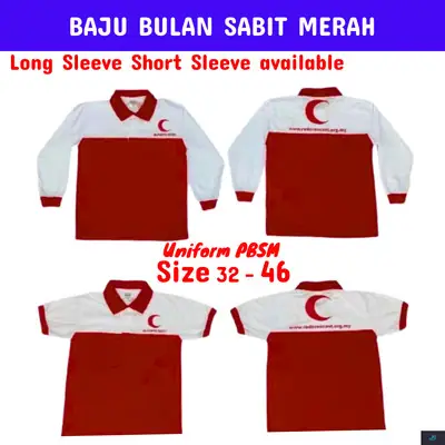 Pbsm Uniform or Baju Bulan Sabit Merah Malaysia