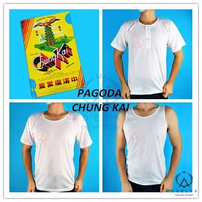 Tshirt Pagoda Original 406 100 Pagoda Kain Sejuk Garuda