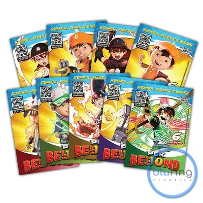 BoBoiBoy Galaxy Card Set : Pek Beyond (54 Cards)
