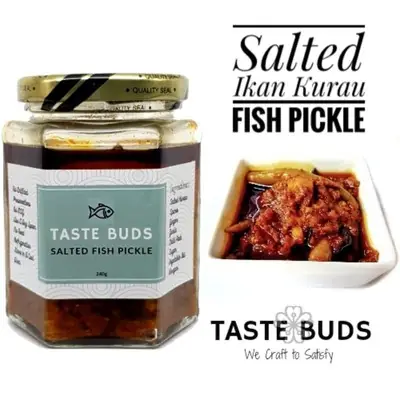 Salted Fish Pickle by Taste Buds 240g Acar Ikan Kurau Masin [Ready To Eat]