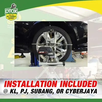 [Installation Provided] Tyre Alignment by DTOX Car Service