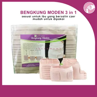 Serimama Bengkung Berpantang Bersalin Moden 3 In 1 Czer Friendly - M/L/XL/XXL with FREE GIFT totsnmoms