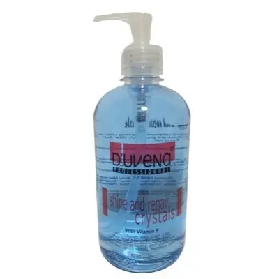 DUVENA Shine And Repair Crystal Oil with Vitamin E (BLUE) 120 ML /500 ML