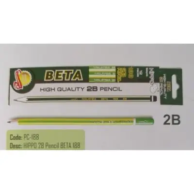 HIPPO BETA 188 2B PENCIL (box/12 pcs)