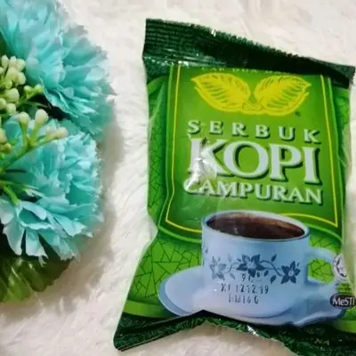 KOPI CAP DUA DAUN 90 GRAM [ HALUS / KASAR]