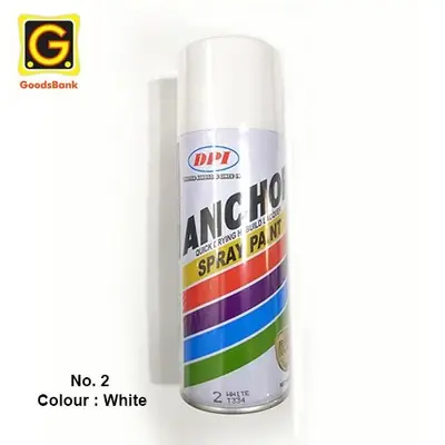 400ml Anchor Spray Paint - No.2 White