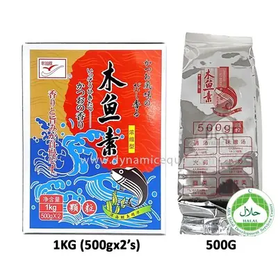 [Grade A] Katsuo Dashi no Moto 1KG, 500G x 2  Halal Bonito Powder Premium Hon Dashi