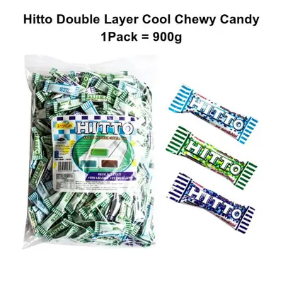 Hitto Double Layer Cool Chewy Candy 900g