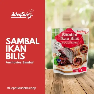 Sambal Ikan Bilis AdeqSue