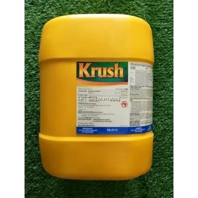 20L Krush Glyphosate-potassium 48.7% Herbicide Racun Rumput