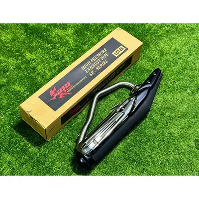 LC135 RACING STANDARD EXHAUST PIPE LC4S/LC5S 3IN1 EXHAUST API 28MM ULAOE