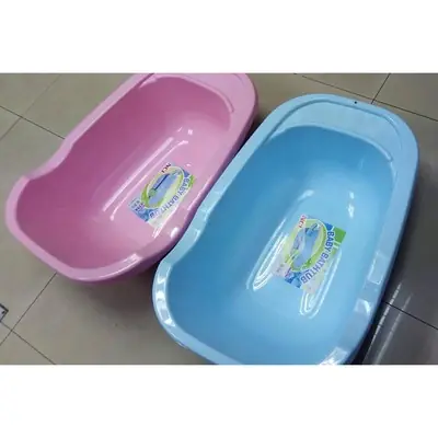 Besen Mandi Bayi SAIZ BESAR Besen Mandi Budak Newborn Baby Bath Tub Plastic Bath Tub LARGE SIZE
