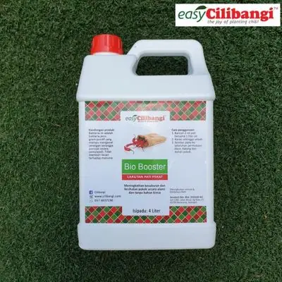 Baja Bunga Lebat Lekat Bio Booster | Plant Booster | Booster Pokok Sayur/Buah/Bunga (Pati Pekat 4 Liter)