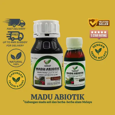 Madu Abiotik (Terapi Demam/Antibiotik Semulajadi)