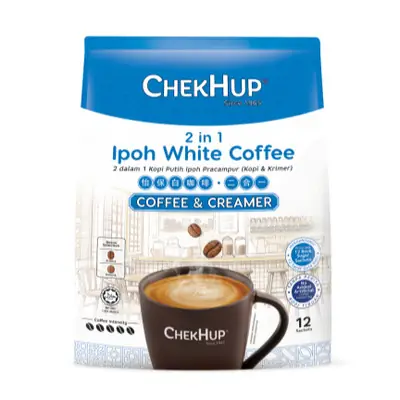 Chek Hup 2 in 1 White Coffee & Creamer (30gm*12's)