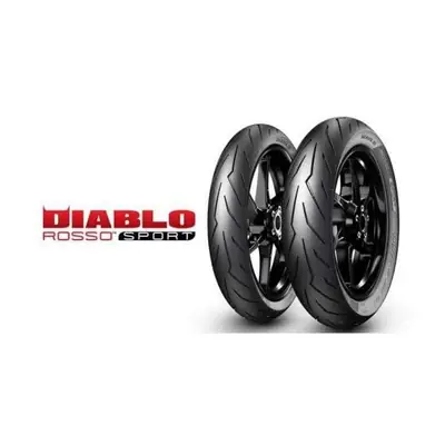PIRELLI DIABLO ROSSO SPORT 70/90-14 & 80/90-14 & 90/80-14 TUBLESS
