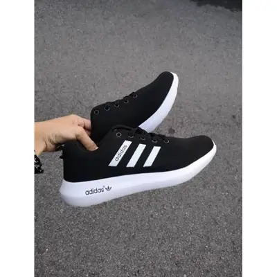 Produk Baru Adidas Putih Kuning Baldu Ais Kasut Berjalan