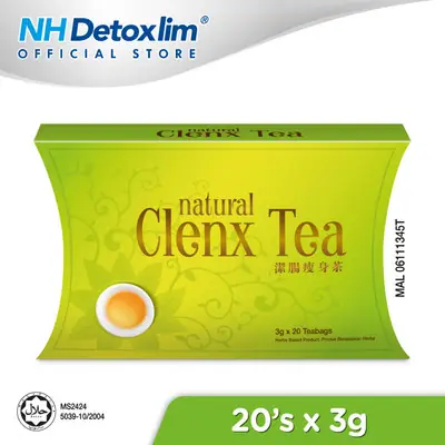NH Detoxlim Natural Clenx Tea (3g x 20's) | Feel Good From Within