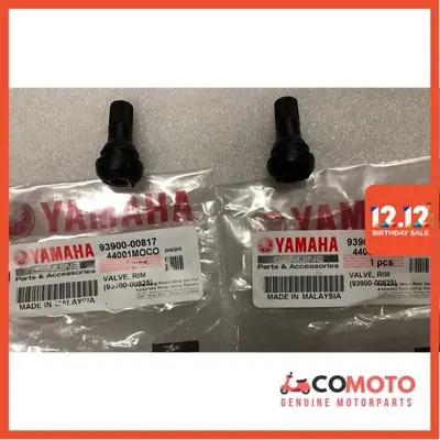 Yamaha Y15 LC135 SRL SRL115 Ego Avantiz FZ150 common Tube head / Valve Rim / Sport Rim 100% Original Yamaha Genuine Part