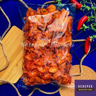 KEREPEK UBI PEDAS BASAH (150GRAM/500 GRAM / 1 KG) 𝙆𝙚𝙧𝙚𝙥𝙚𝙠 𝙈𝙖𝙨𝙩𝙪𝙠𝙞
