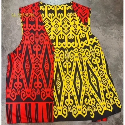 Traditional Baju burung iban borneo  2 in 1(kain tebal x panas)