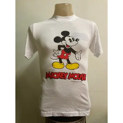 Baju Mickey Mouse Like New Vintage Quarter