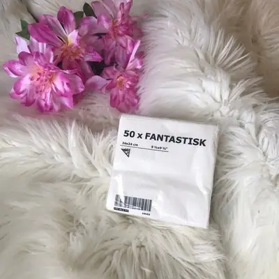 3 PLY PAPER NAPKIN TISSUE PAPER 40x40cm / 24x24cm KERTAS TISU TISSUE TISU BESAR 3PLY 餐巾纸