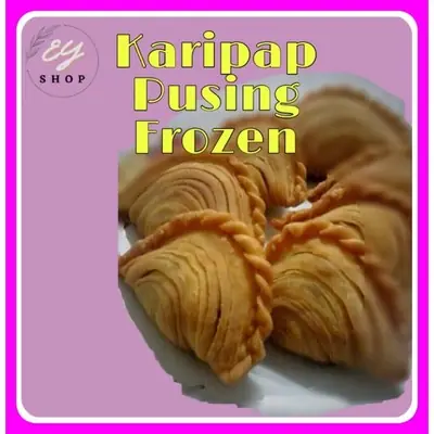 Karipap Pusing Frozen perisa ayam yang sangat sedap