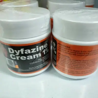 SSD Cream Silver Sulphadiazine 1% w/w 50G (Burns, luka kulit terbakar)