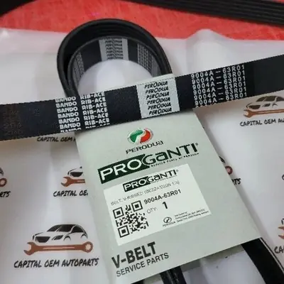 PERODUA BEZZA 1.3 D63D D88G MYVI GEN3 D20N 1.3 2017>23 & 1.5 2023>26 CVT SYSTEM FAN BELT 6PK1162 9004A-63R01