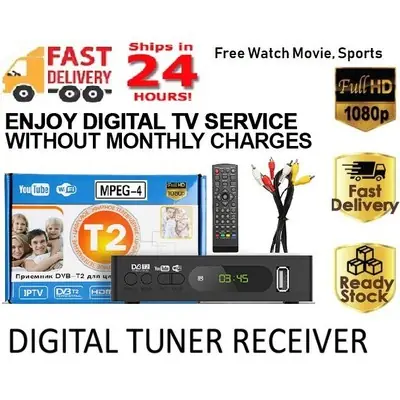 Dekoder Digital TV Receiver USB Media Player Decoder