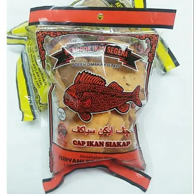 FIRO Ready stock  (KEROPOK IKAN CHEESE ,TOMYAM, ORI ) KEROPOK IKAN SEGERA CHEESE MELETOP CAP IKAN  SIAKAP