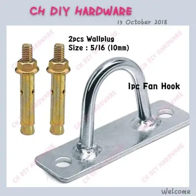 Hin Ceiling Fan Hook 122 123 Hook Kipas Siling