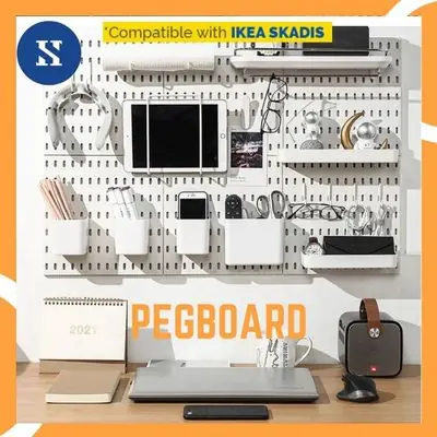 Ikea Skadis Pegboard Wall Board Wall Deco Wall Organizer