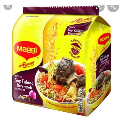 Maggi Sup Tulang Noodles 【5pack x79g】