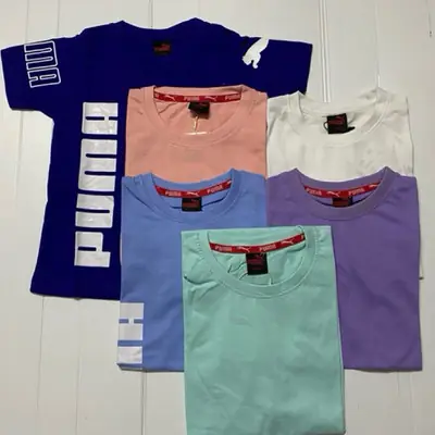 Tshirt Baju Budak Jenama Sukan Sport Brand Kids Unisex PM