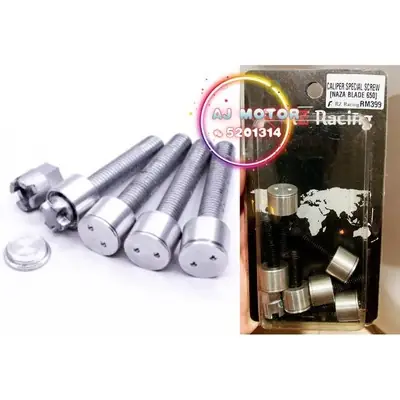 NAZA BLADE-650 CALIPER SPECIAL SCREW BLADE650 SKRU BOLT NUT PUMP DEPAN BELAKANG GT650 GT