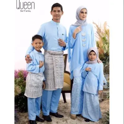 🌟🌟 SEDONDON WARNA BABY BLUE KURUNG SONGKET KURUNG QUEEN VIRAL KURUNG PERMAISURI AGONG🌟🌟