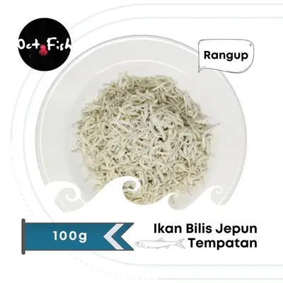 Ikan Bilis Jepun Local (Dried Whitebait) 银鱼仔 100g