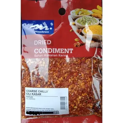 Meadows Coarse Chili /Chili Flakes 45g