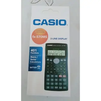 Kalkulator Casio fx 570 ms  saintifik ready Stok