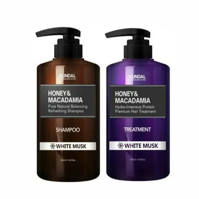 KUNDAL White Musk Shampoo & Treatment Set (500ml) Exp 2028
