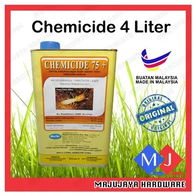 4L Chemicide 75+ Termite Pest Control / Racun Anai Anai / Racun Serangga / Termite Potion / Rayap / Semut