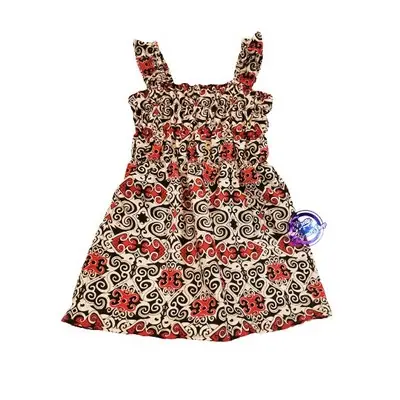 Baju Budak Perempuan Batik Sarawak | Girl Dress for Children
