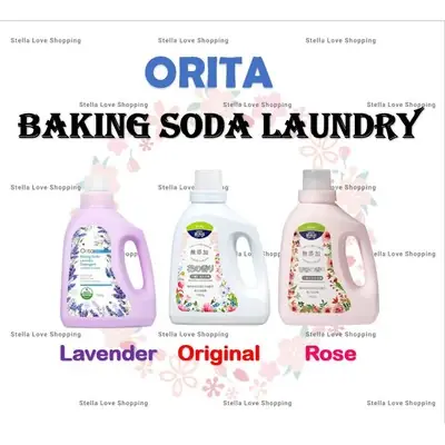 ORITA Baking Soda Laundry Detergent (Original/Lavender/Rose - 1500ml)
