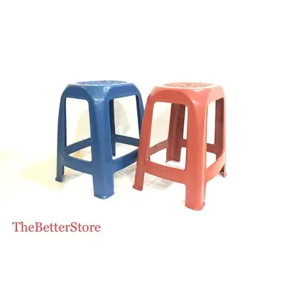 Plastic Chair Square/Kerusi Plastik / Plastic Stool / Bangku Plastik