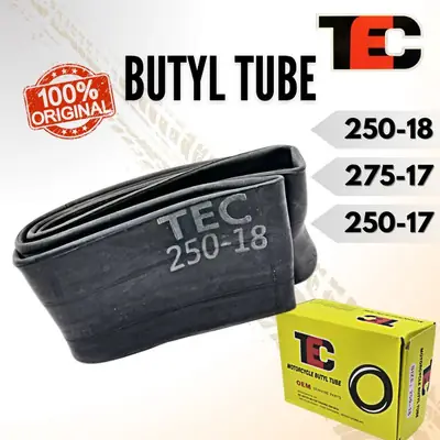 TEC Tiub Motosikal 17 Tube Motor Cycle Tayar Dalam 225 17 18 250 17 275 17 300 17 70/90-17 80/90-17 250 18