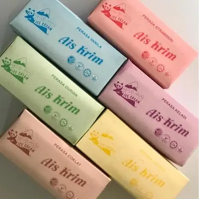 Aiskrim Bata Polar 900ml Aiskrim Blok Polar Aiskrim Kotak KL