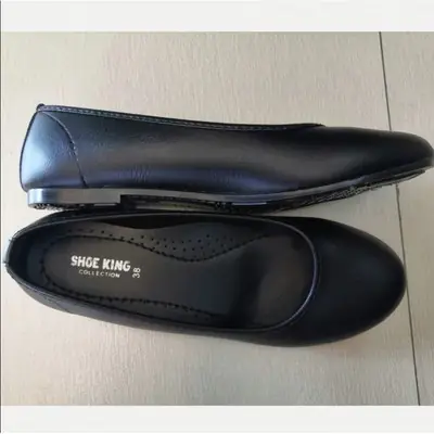 Kasut Hitam Pvc Formal Wanita 6563