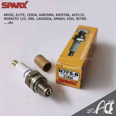 SPARX Spark Plug Motorcycle Motor Spark Plug SPARX C7HSA B8ES BP7HS BM6A N7FS-B S8GS SP7FC-B SB6M